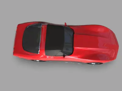 Chrysler New Yorker 1979 Low-poly 3D model