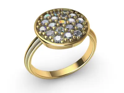 simple-ring o 3D print model