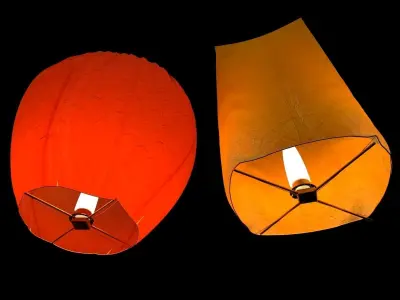 Chinese sky  3D model