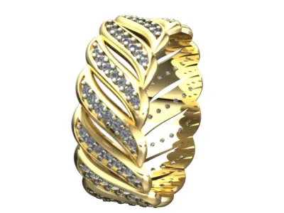 wedding ring 3D model