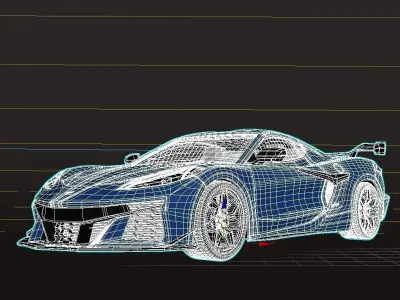Chevrolet Corvette Z06 3D model