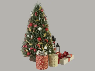 Christmas Set 3D model order