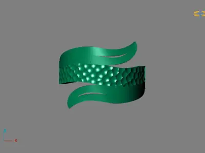 Fancy Womens Rings Plain Rings Ready STL 3DM Models Rings 3D print model 42
