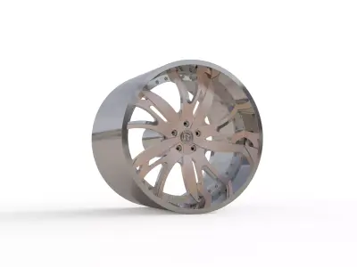 RUCCI FORGED shank WHEEL 3D PRINT MODEL 3D print model
