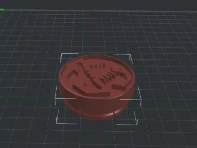 abarth wheel cups 3D print model