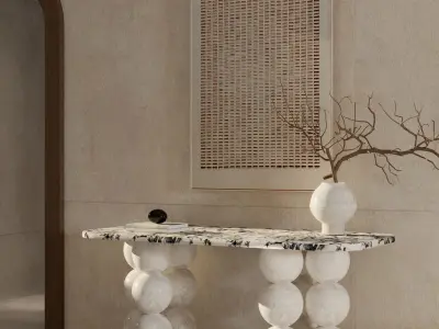 Interior scene kitchen  3D model