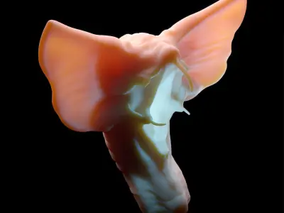 Prometheus Snake Bust 3D print model