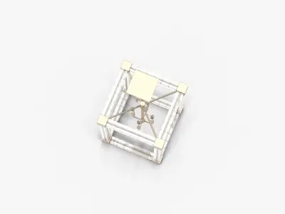 Hudson Valley Alpine 7113 AGB Low-poly 3D model