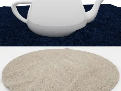 Rugs No 209 Low-poly 3D model