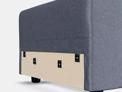 VIMLE Cover for armrest 3 Low-poly 3D model