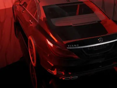 Mercedes-Benz CLS 63 AMG 3D model 3D model