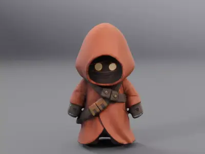 desert adventurer 3D model