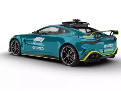 Aston Martin Vantage S F1 Safety Car 2025 3d model 3D model