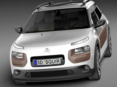 Citroen C4 Cactus 2015 3D model