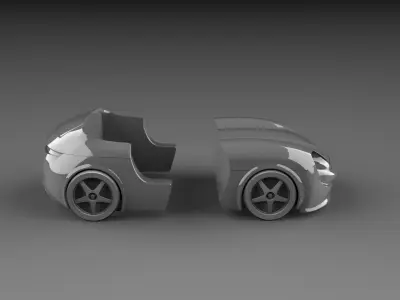 sports car 3D print model purchase