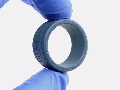 20x12 Hoosier Track Attack Pro 335 25 R20 3D print model