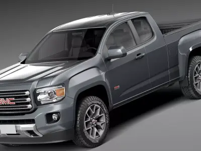 GMC Canyon CG 2015 3D model
