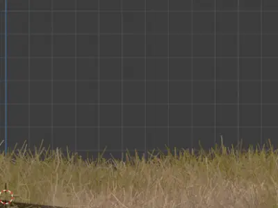 Realistic Grassland Naturelandscape terrainGameReady  Enviromet Low-poly 3D model