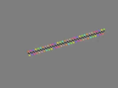 Christmas Lights 3D model