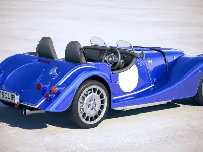 Morgan Plus 8 50th Anniversary 2018 3D model