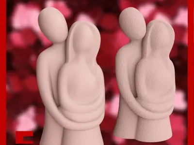 Love Sculpture Home Decoration Valentines Day Gift 3D print model