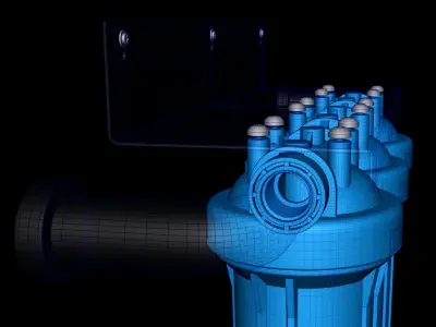 Water Purifier 3D model