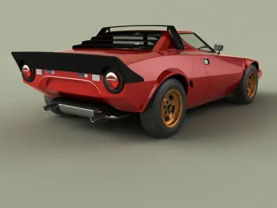 Lancia Stratos HF 3D model