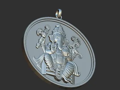 Ganesh ji Loket design 3D print model