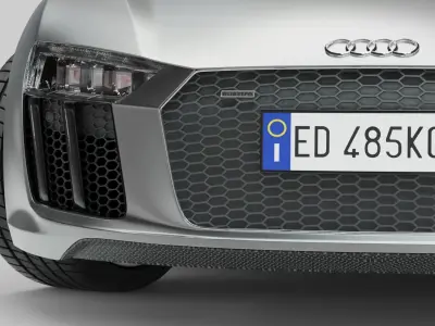 Audi R8 2016 3D model