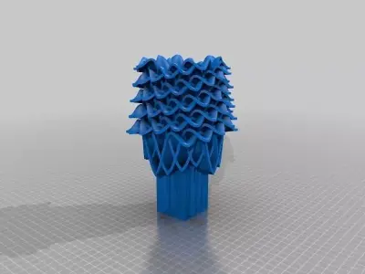 Ornament Vase 8 Free 3D print model