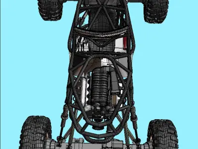 Rock Bouncer 3D model