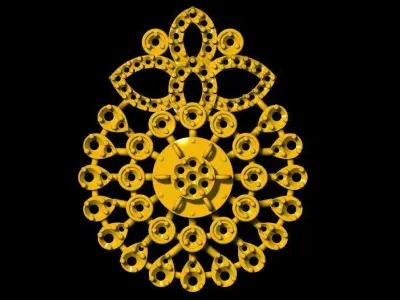 Diamond Pendant 3dm file 3D print model