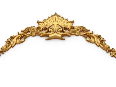 Classic decor ornament 324 3D model