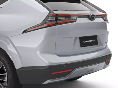 2025 GAC GS4 Max With Interior 3D model