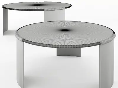 Ortega Coffee Tables 3D model