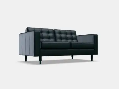 LANDSKRONA Two-seat sofa 1 Low-poly 3D model