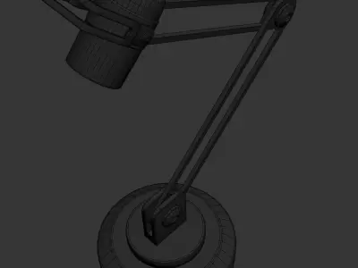 Game Ready Desktop Light Low-poly 3D model