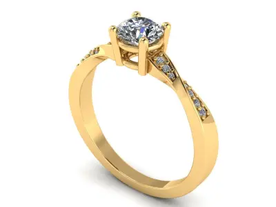 Glamira Ring 3D print model