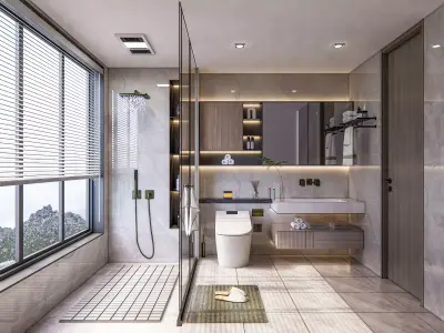 Bathroom 30 3D model