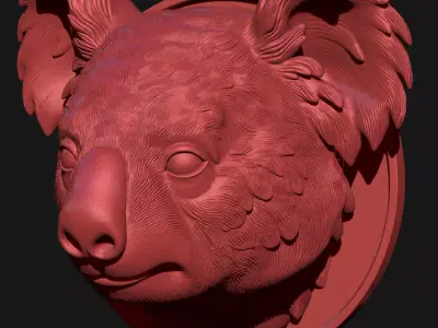 koala 3D print model