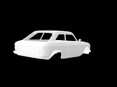 Peugeot 304 Coupe 3D print model