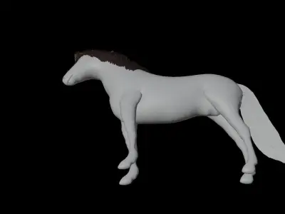 horse 3D model