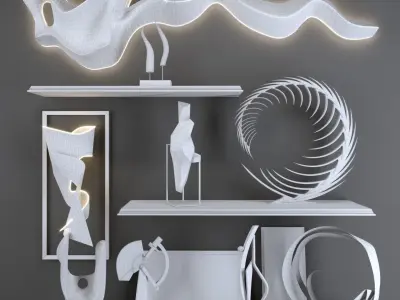 set decoration -01 3D model