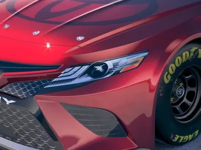 Toyota Camry Nascar 2018 3D model