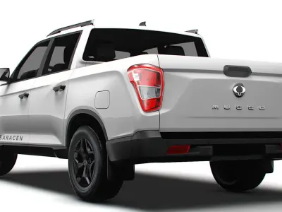 KGM Musso Saracen 2025 3D model