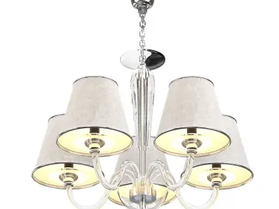 Wranovsky chandelier Low-poly 3D model