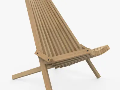 Tamarack chair 3D model
