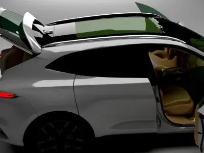 Aston Martin DBX 3D model