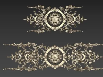 Decorative Ornamental 51 3D model