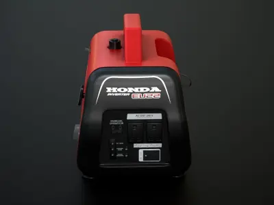 Portable Mini Generator Low-poly 3D model